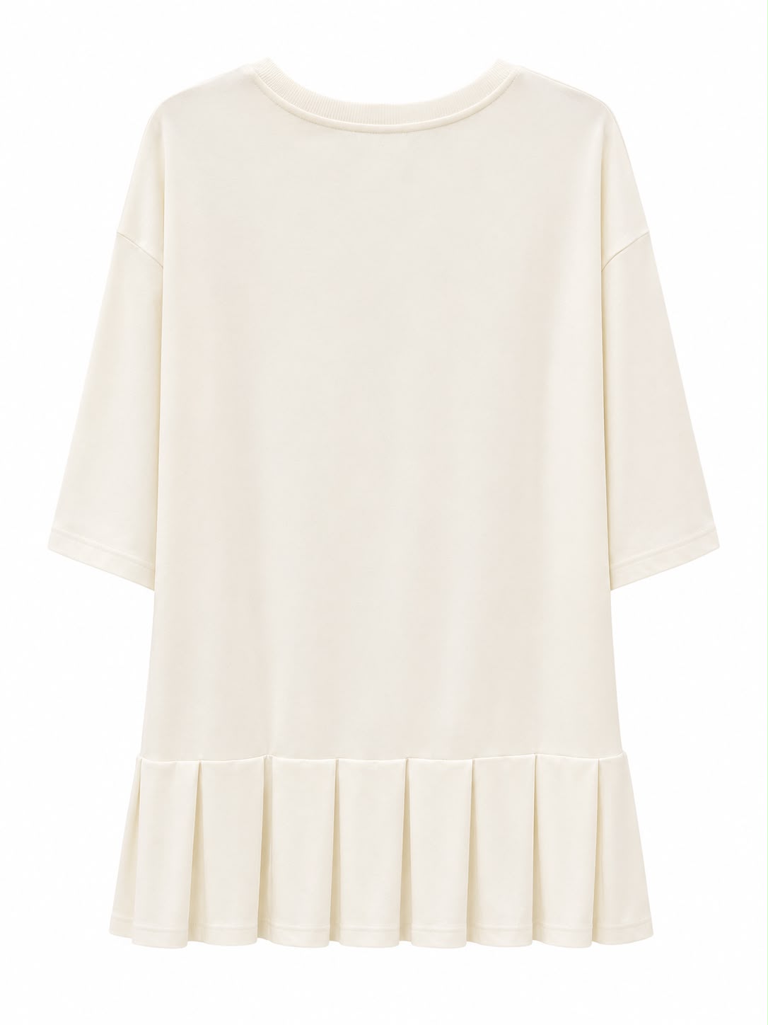 Vestido Curto com Pregas Tucano