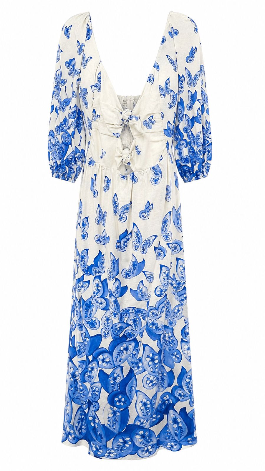 Vestido Voou De Porcelana