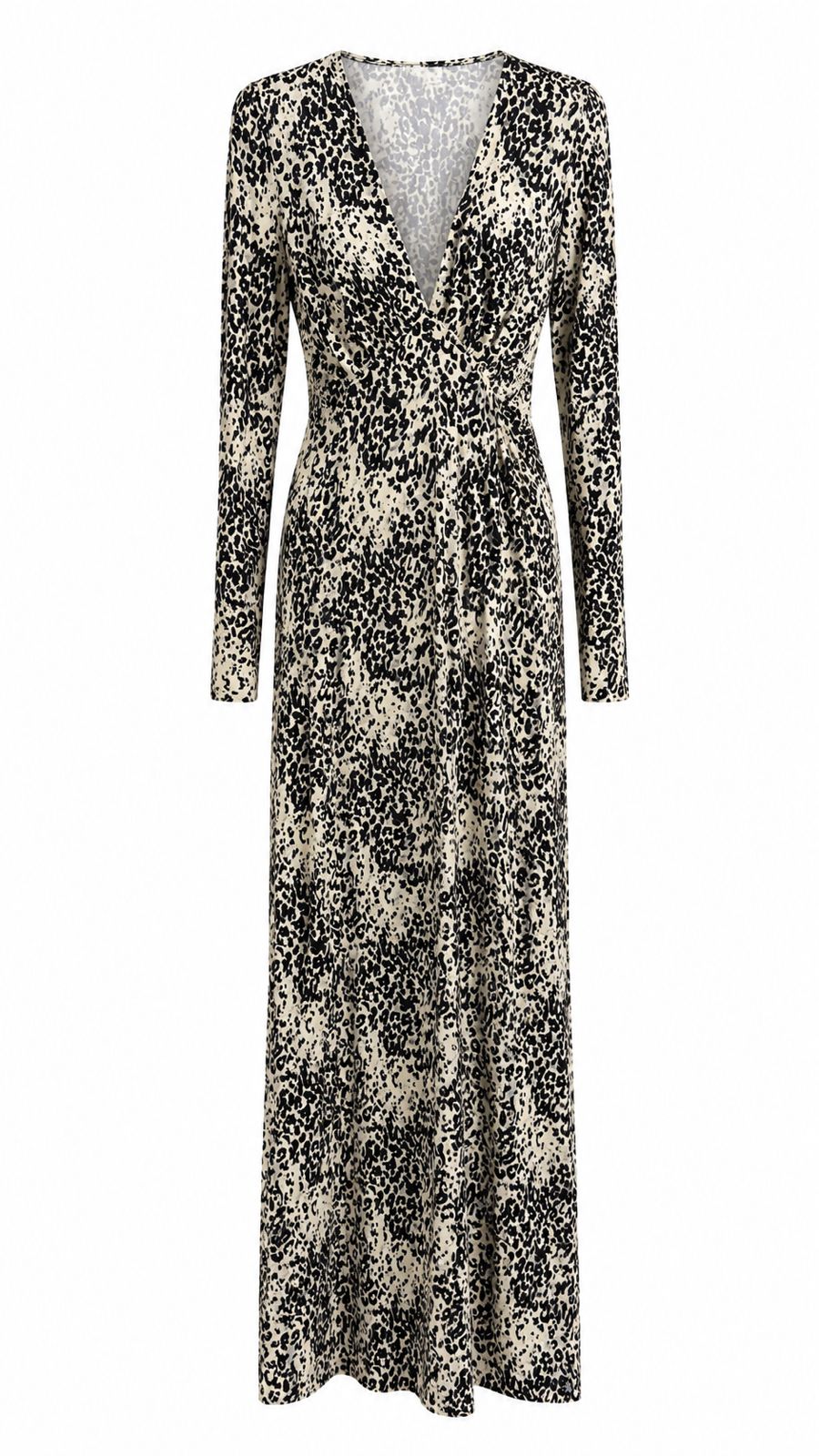 Vestido Longo Onça Rajada