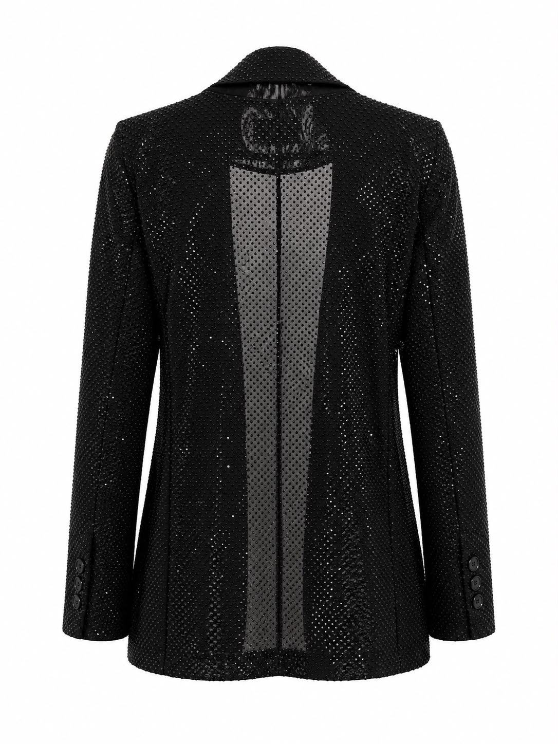 Blazer em Cristais bordado Night