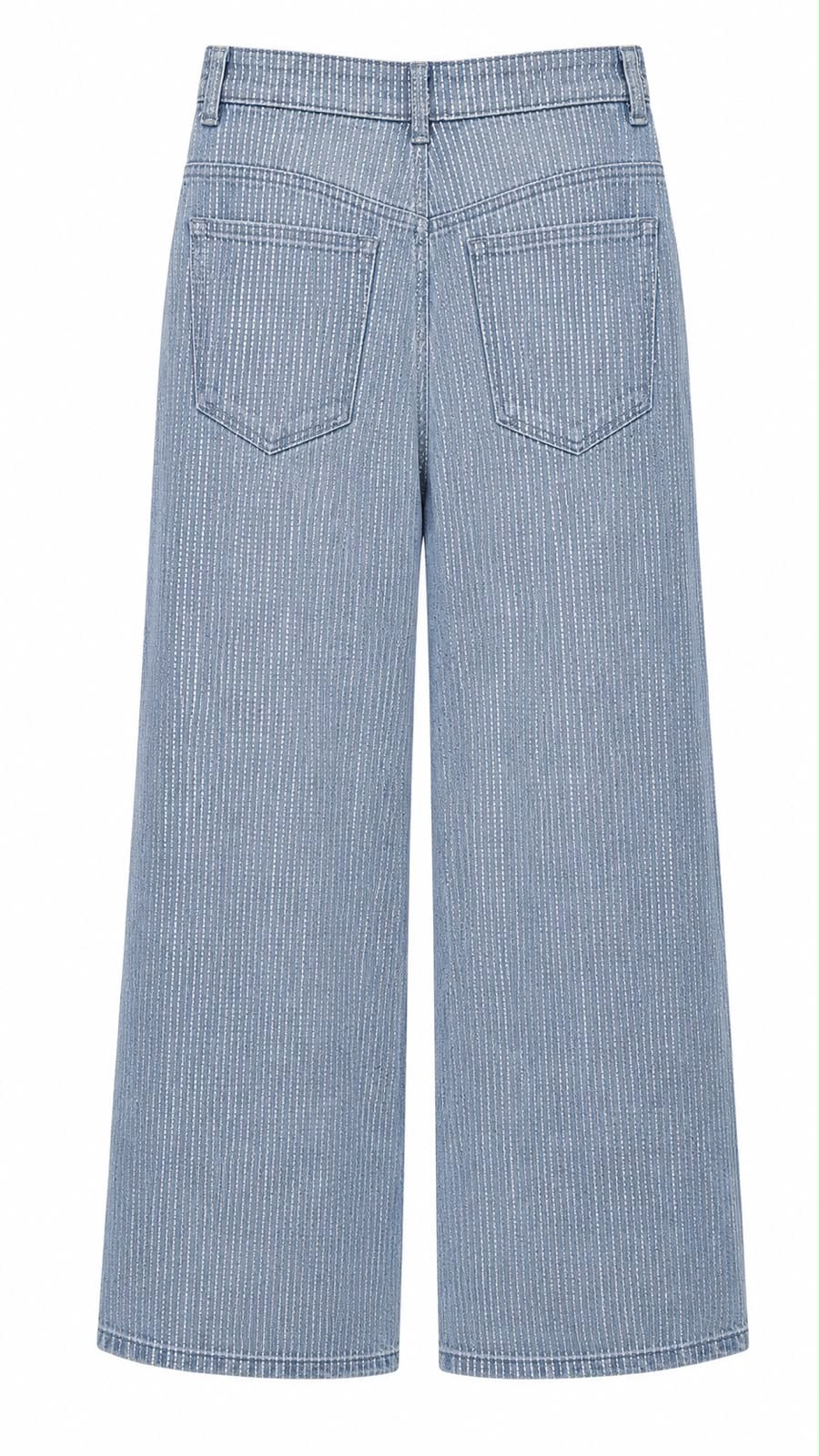 Calça Jeans Listras Metalizada