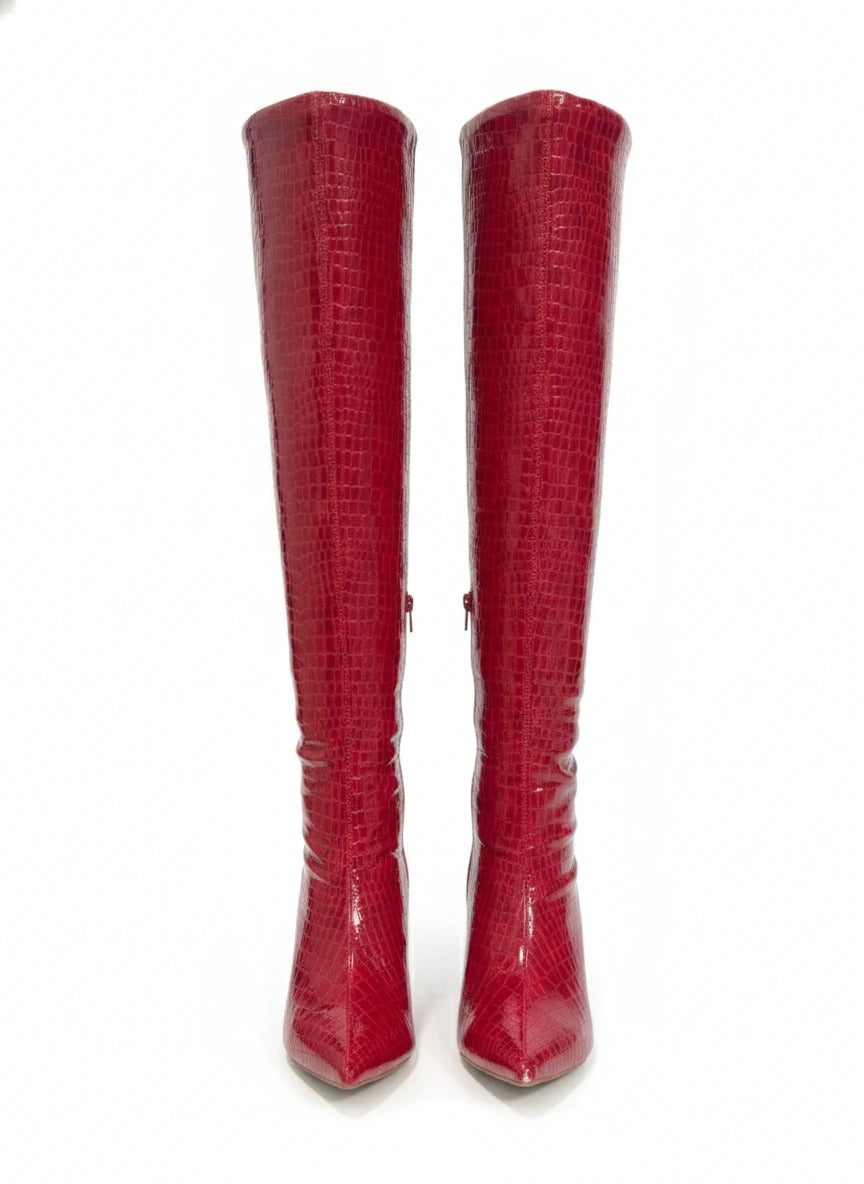 Bota Croco Couro Eco WL