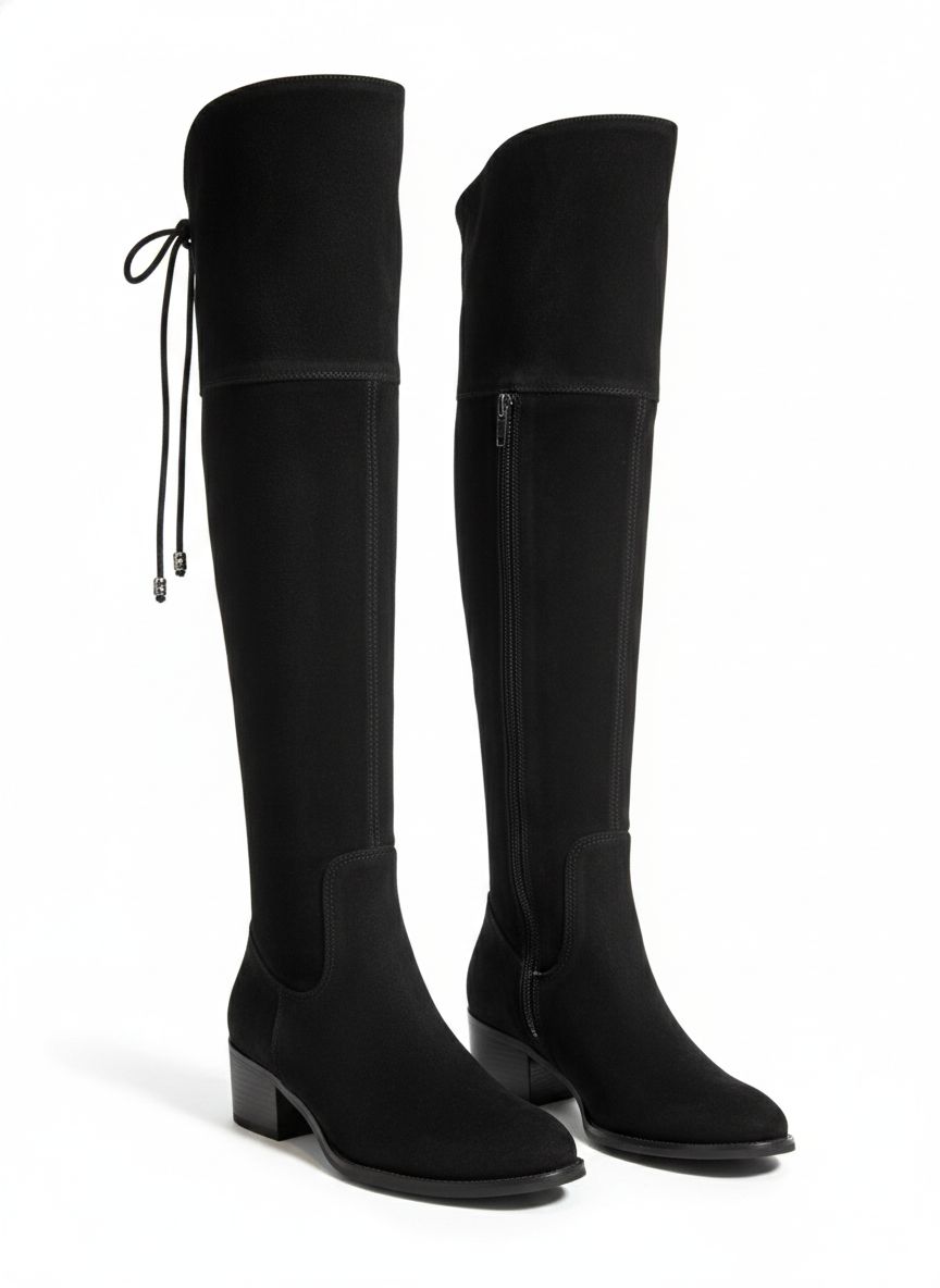 Bota Cano Longo Nobuck