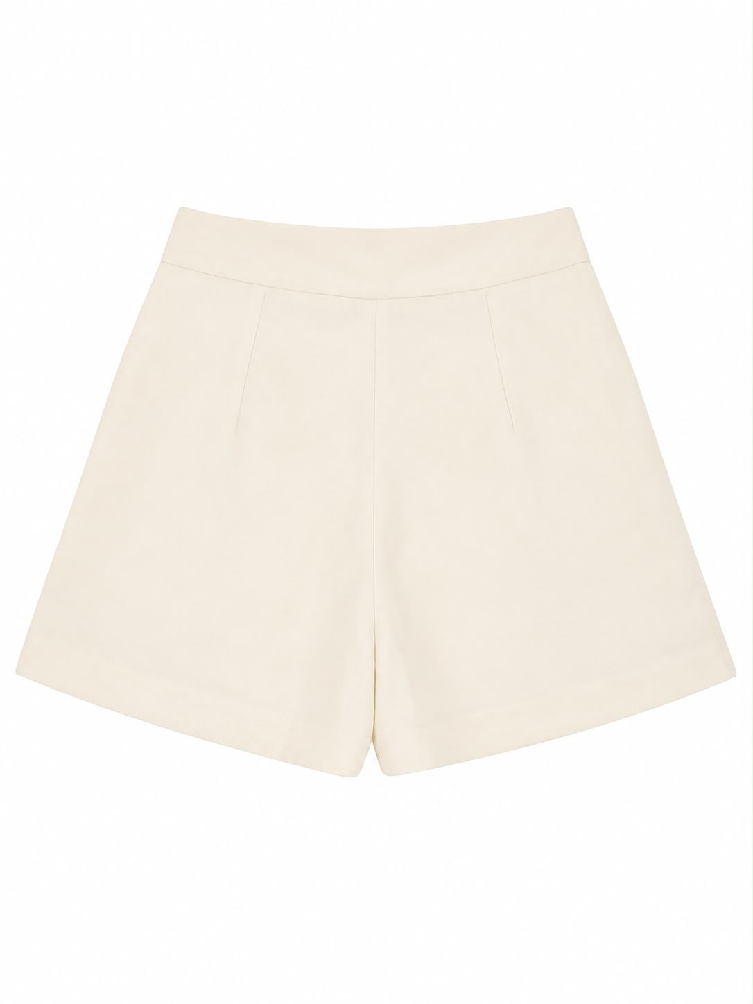 Short Alfaiataria com Pesponto Preto
