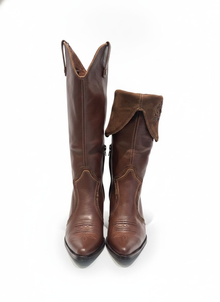Bota Mustang Couro