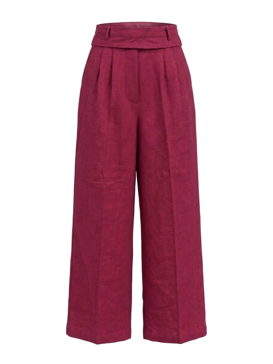 Calça Like Linen C/ Cos Duplo