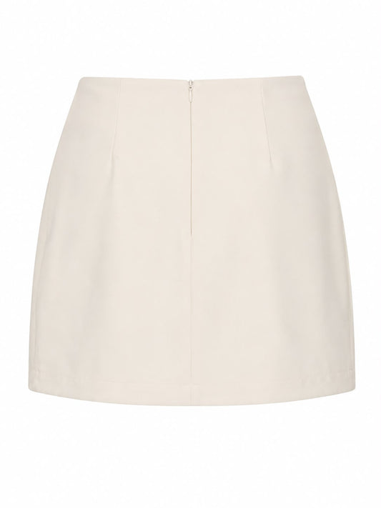 Short de Alfaiataria com Botão dourado