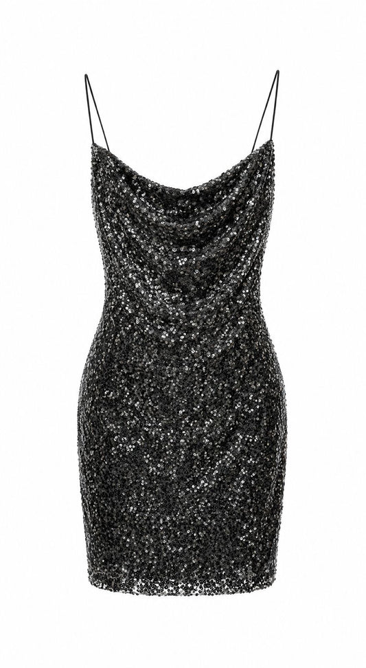 Vestido Paete Ouro