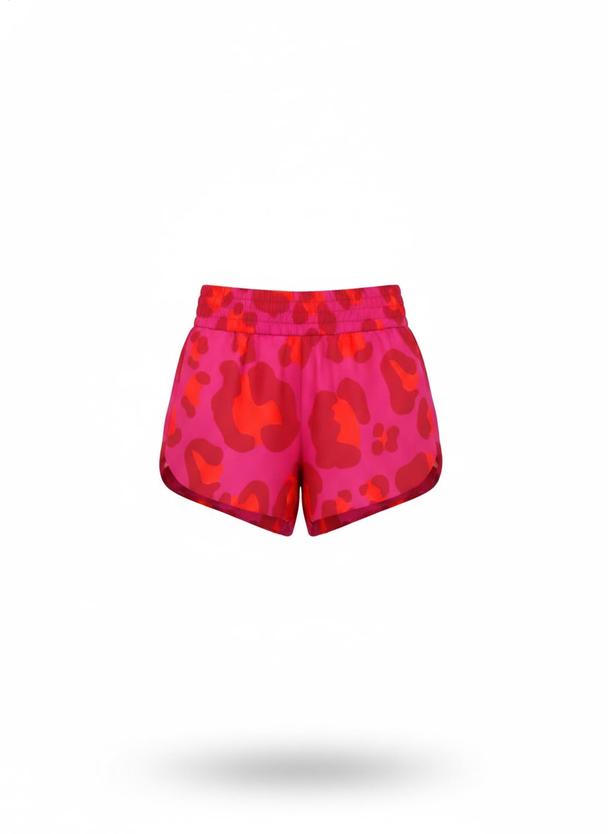 Short Corações Elastic