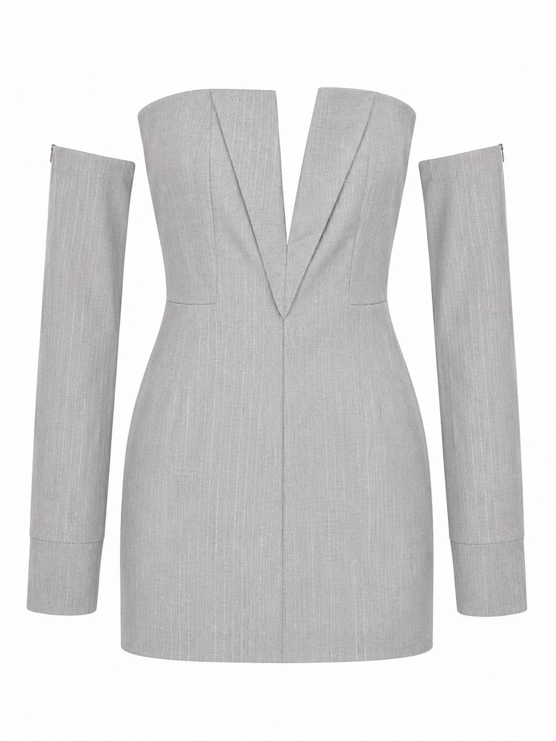 Vestido Ombro A Ombro Shine Strip