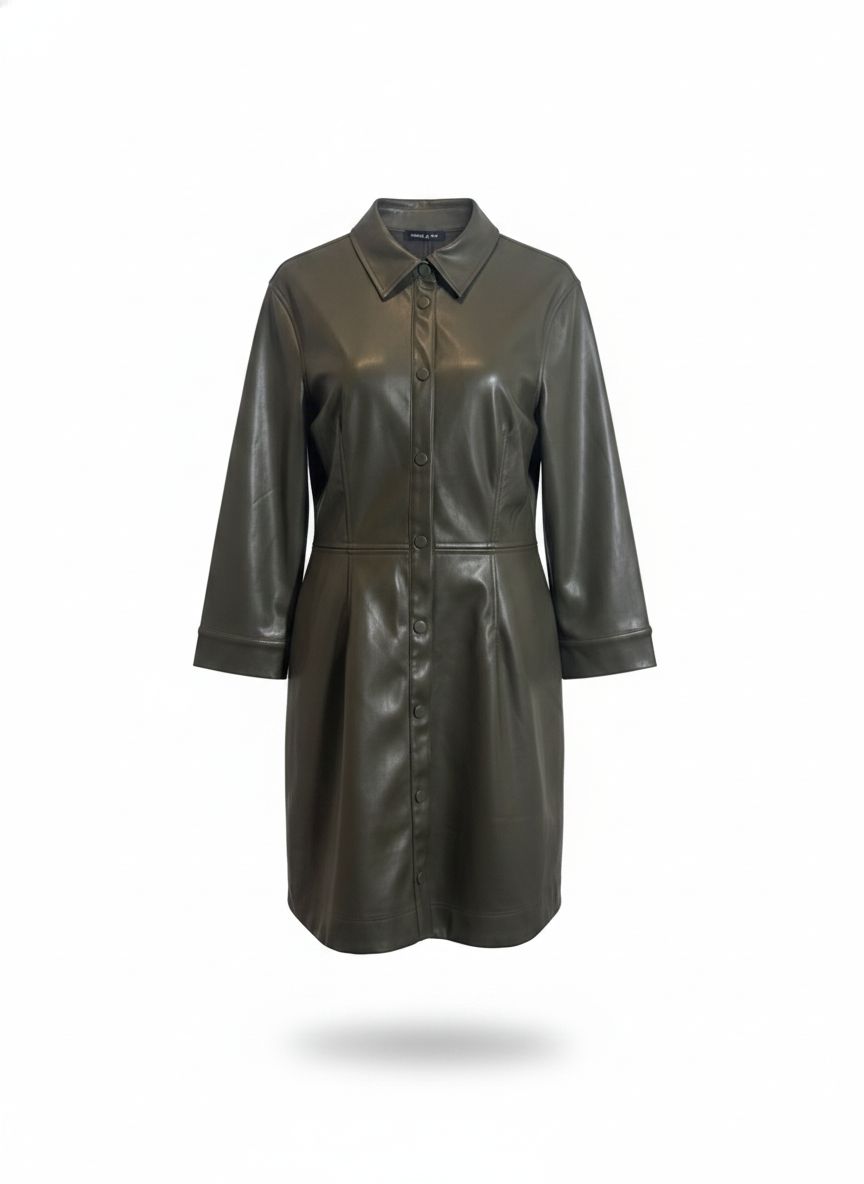Vestido Like Leather
