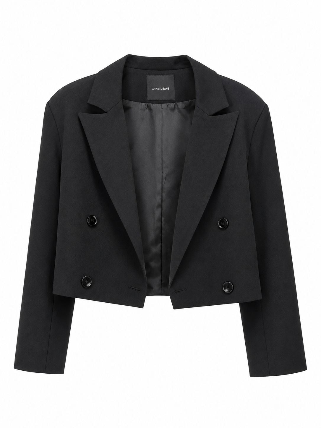 Blazer De Alfaiataria Curto