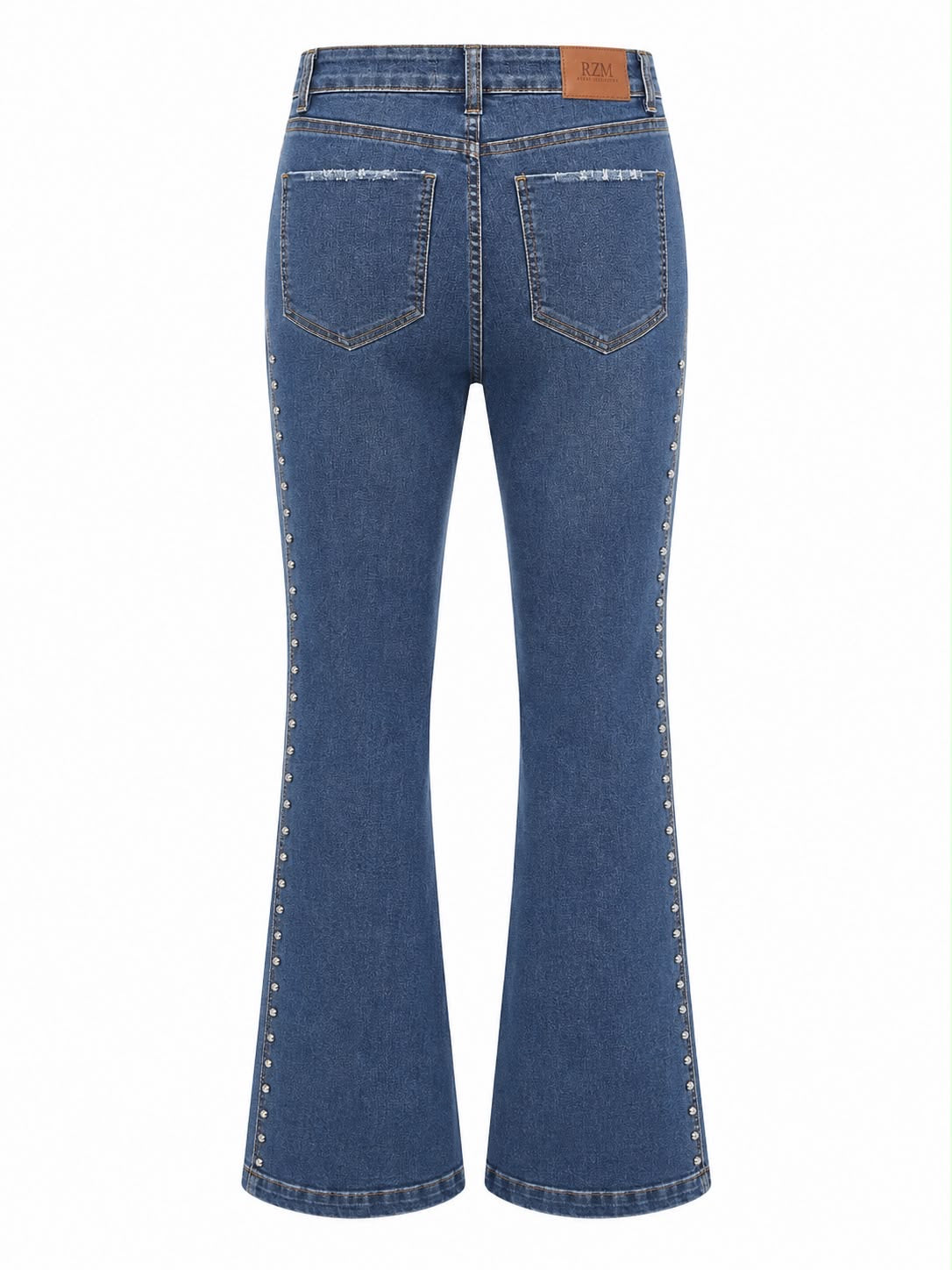 Calça Jeans Skinny com detalhes em Brilho