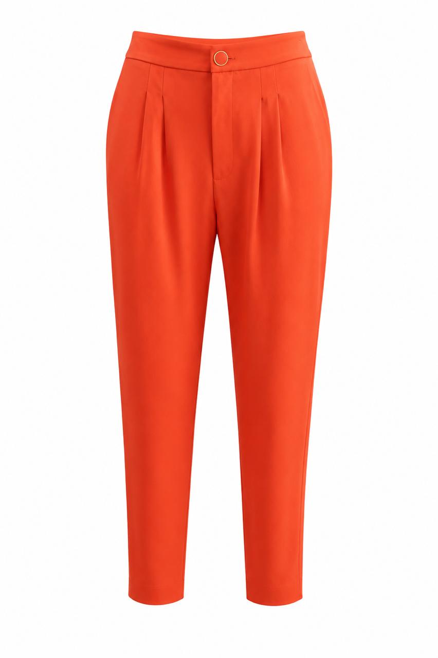 Calça Alfaiataria Lisa Com Bolso Faca