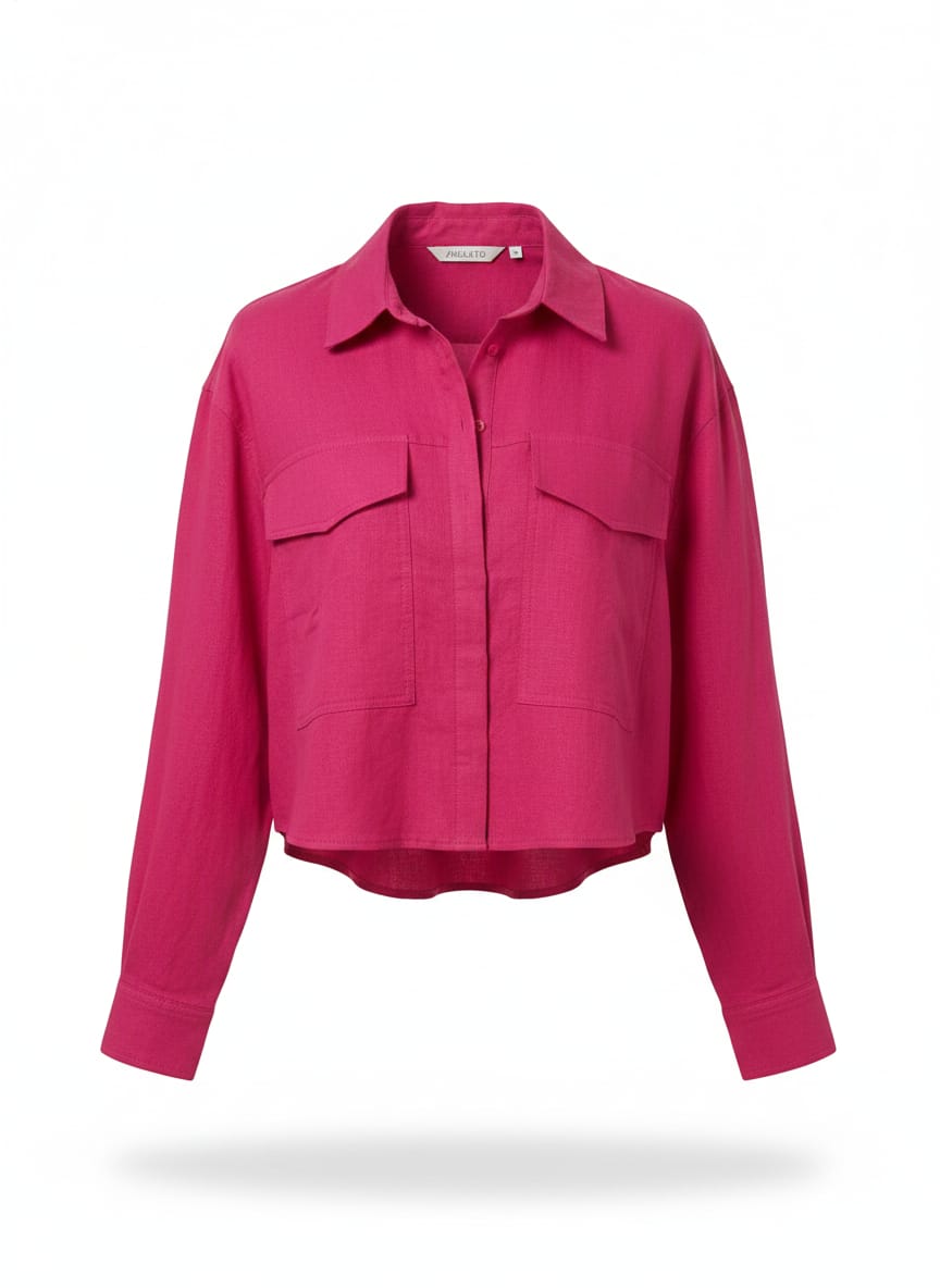 Camisa Like Linen C/ Bolso