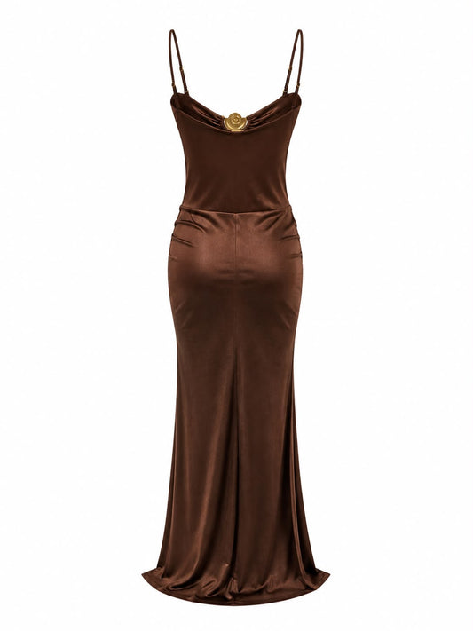 Vestido La Sirene Decotes Conchas