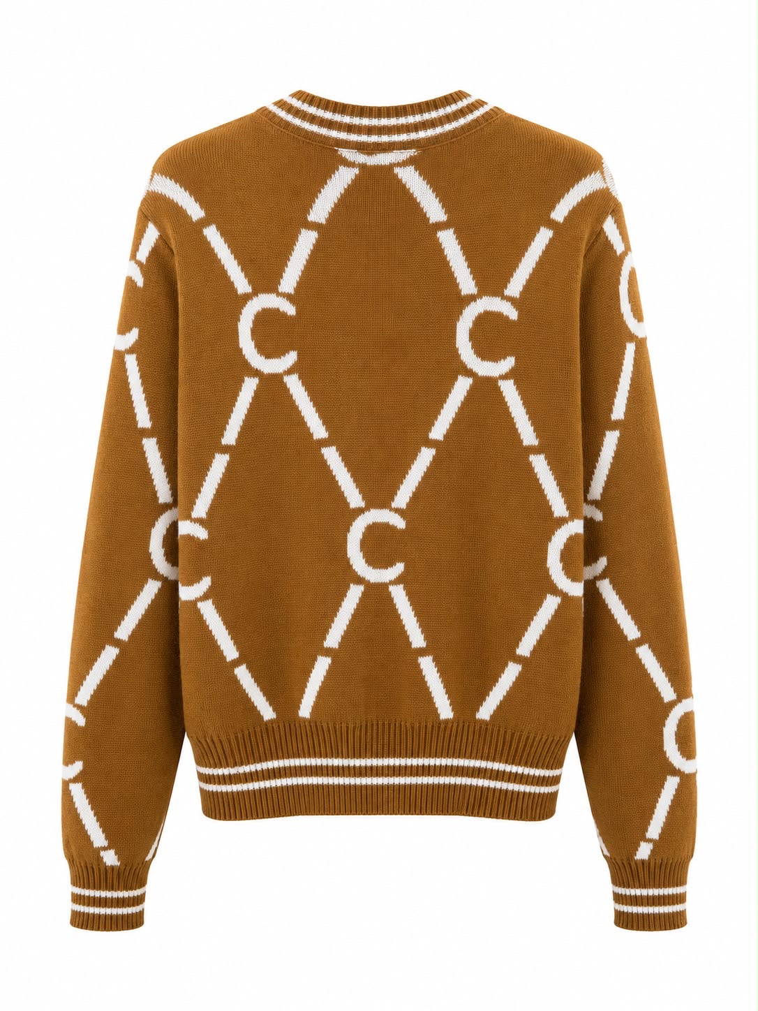 Cardigan Tricô Jacquard