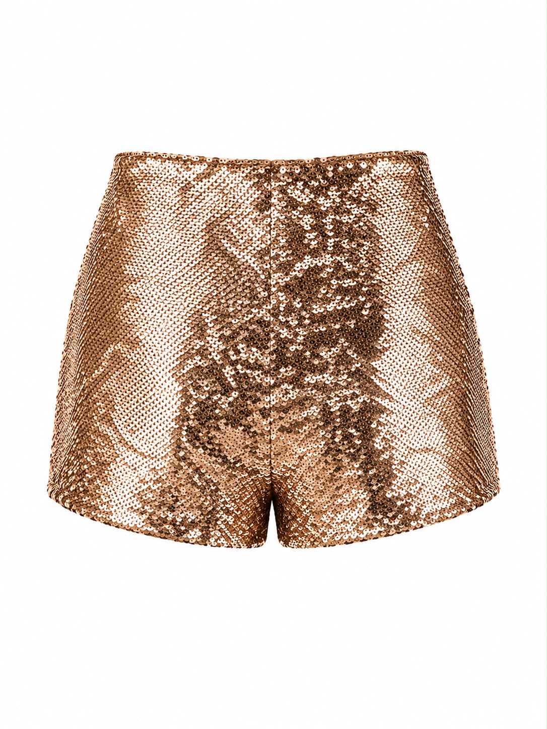 Short Slim Cintura Alta Paetê