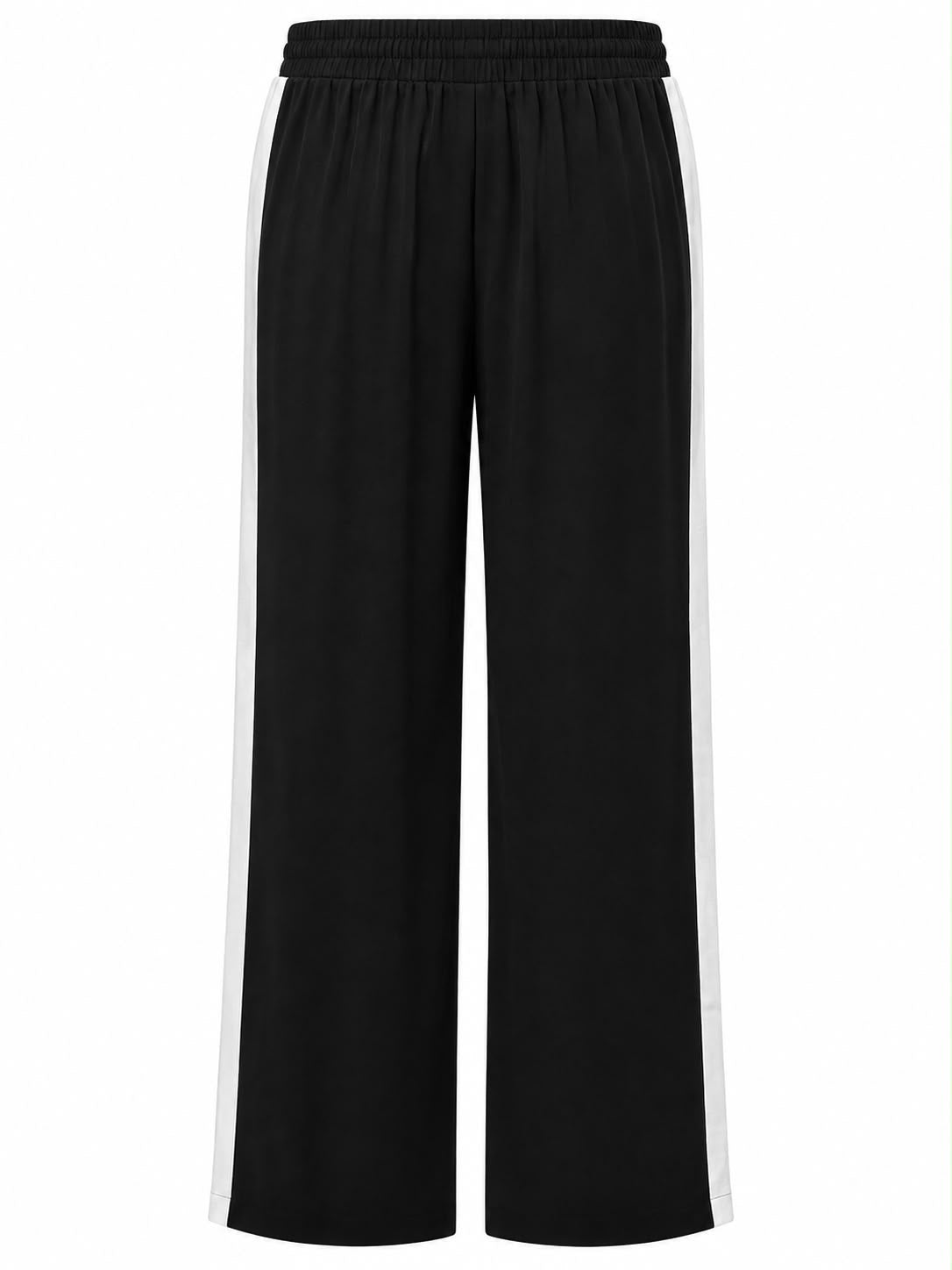 Calça com Faixa Lateral Alfaiataria
