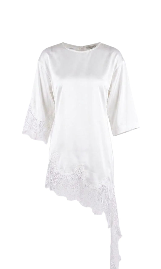 Maxi Tee Lira Com Renda