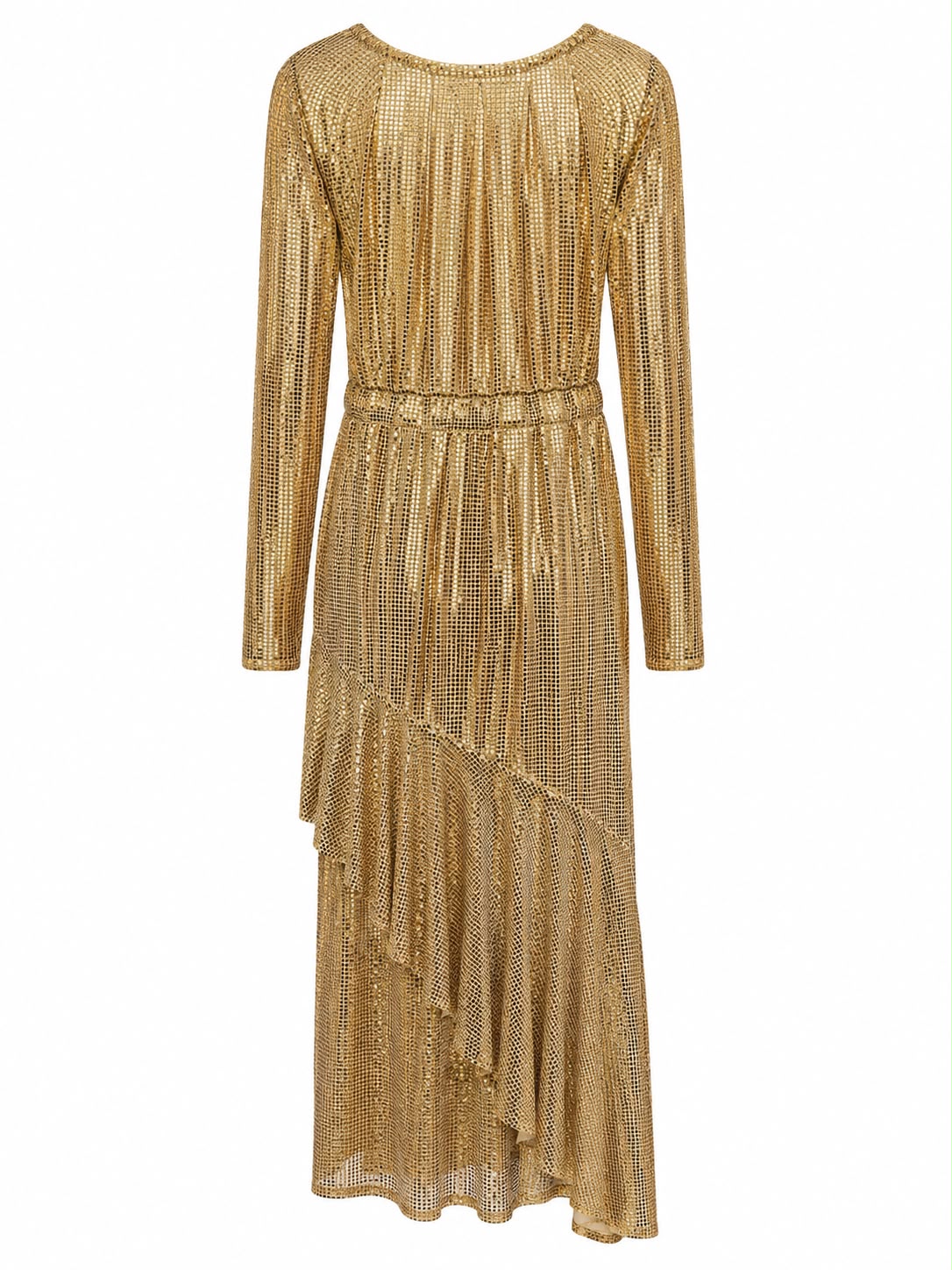 Vestido Longo Malha Paetê