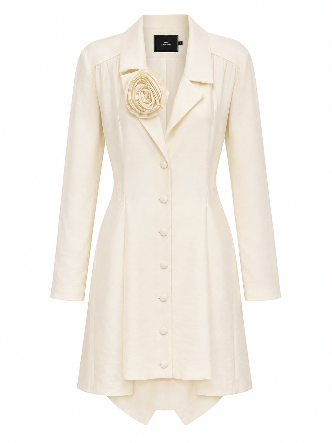 Vestido Blazer Detalhe Flor