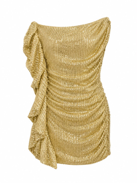 Vestido Sasha Brilho Paetê