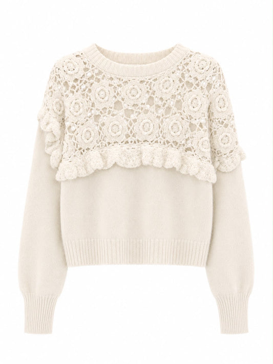 Cardigan Tricot Artesanal Crochet