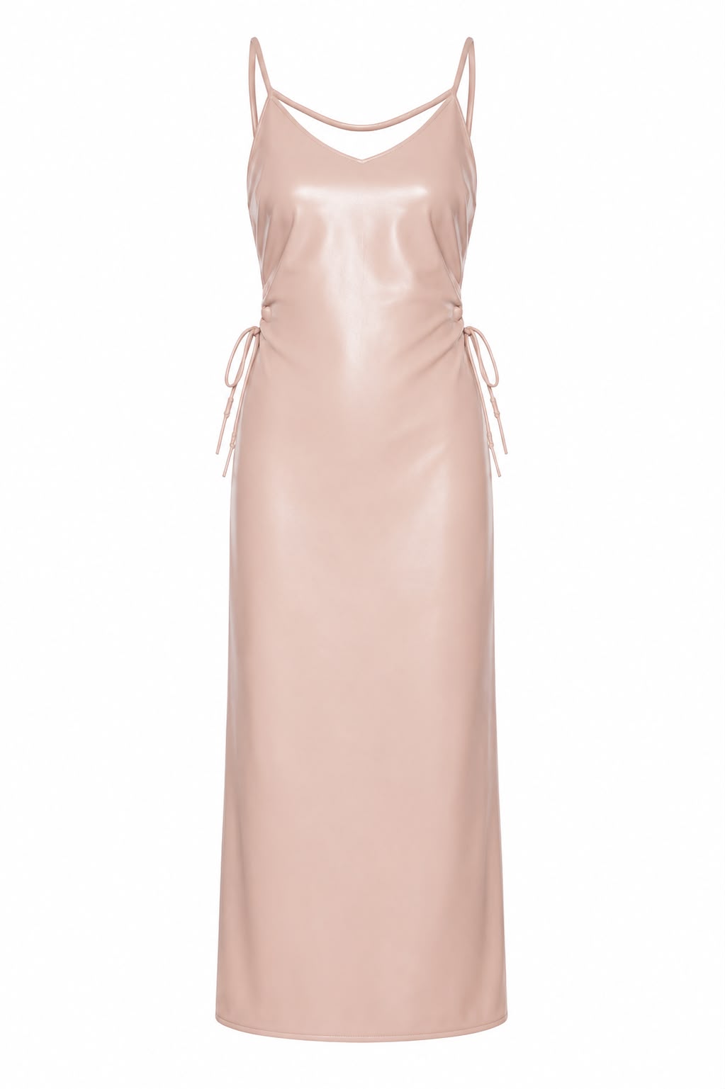 Vestido Like Leather Alça