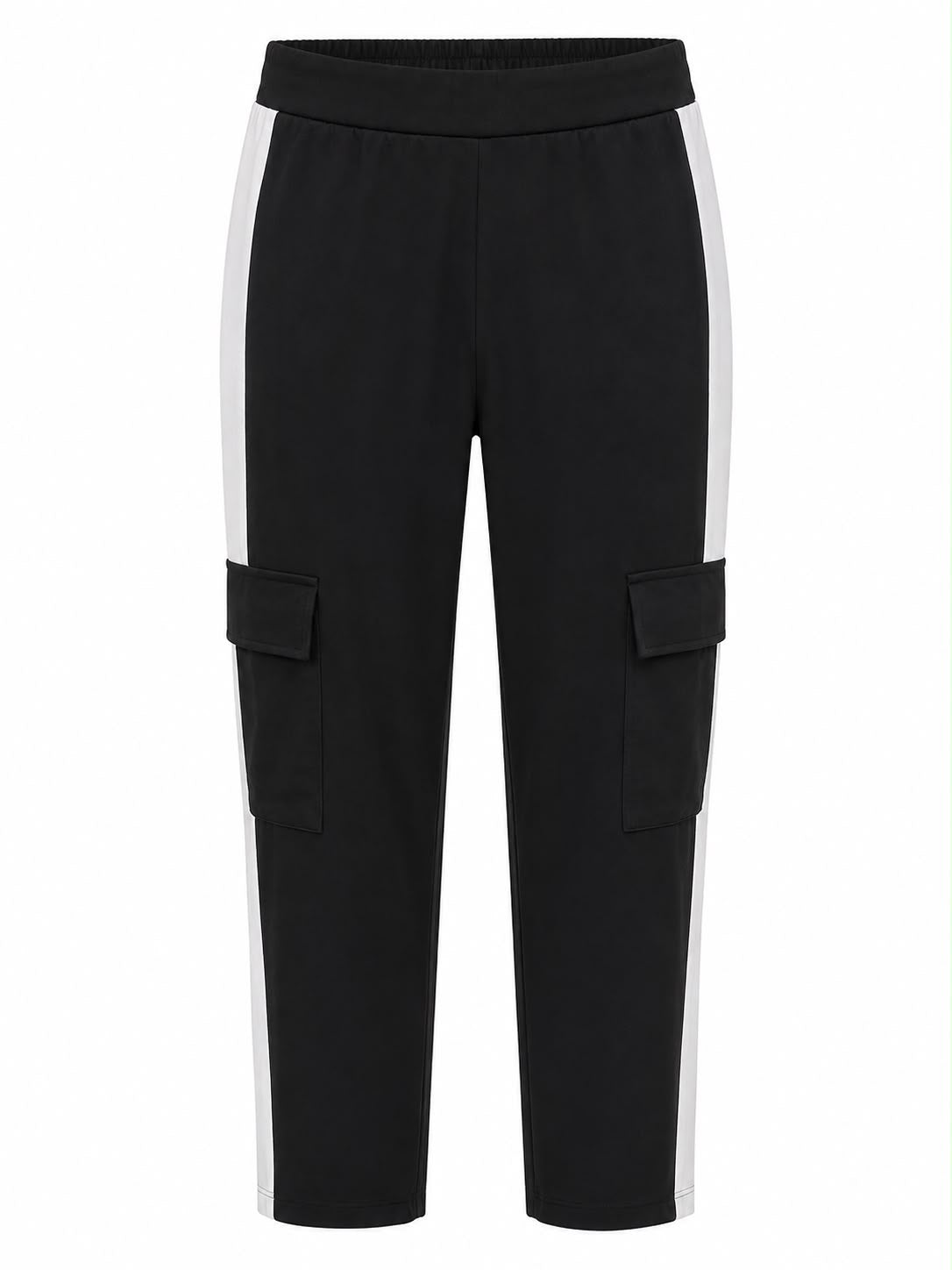 Calça com Faixa Lateral Alfaiataria