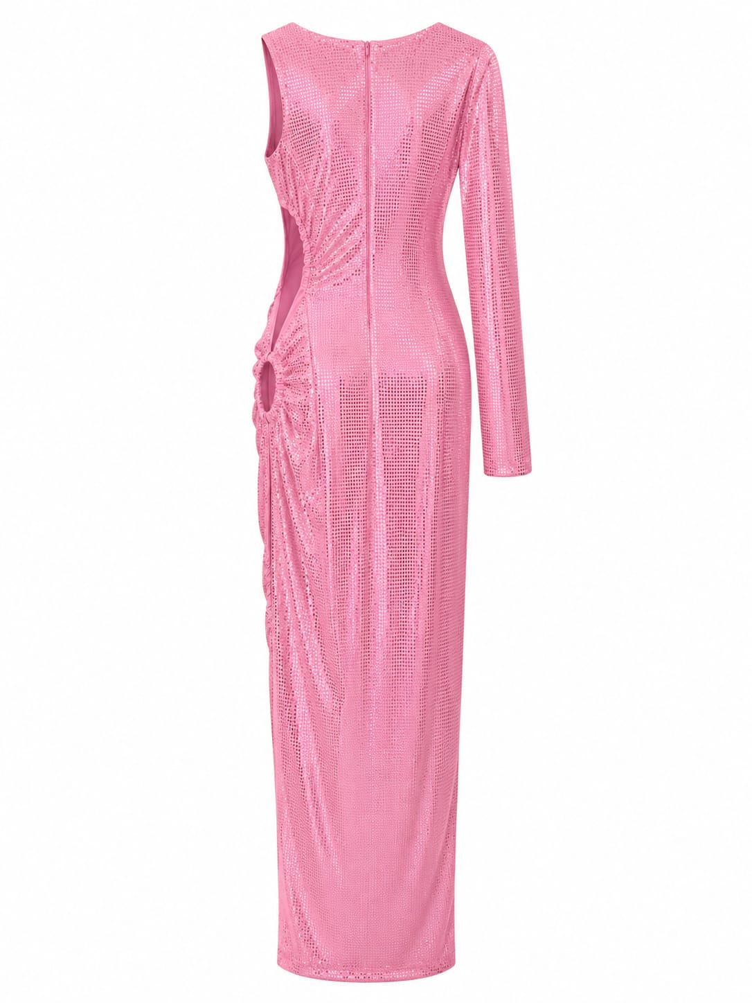 Vestido Longo Brilho Nula Manga