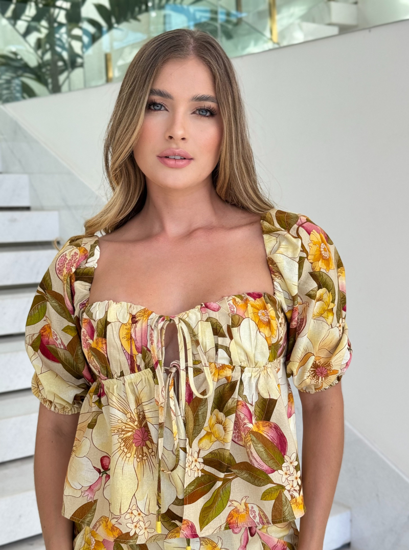 Blusa Romance de Flor FARM