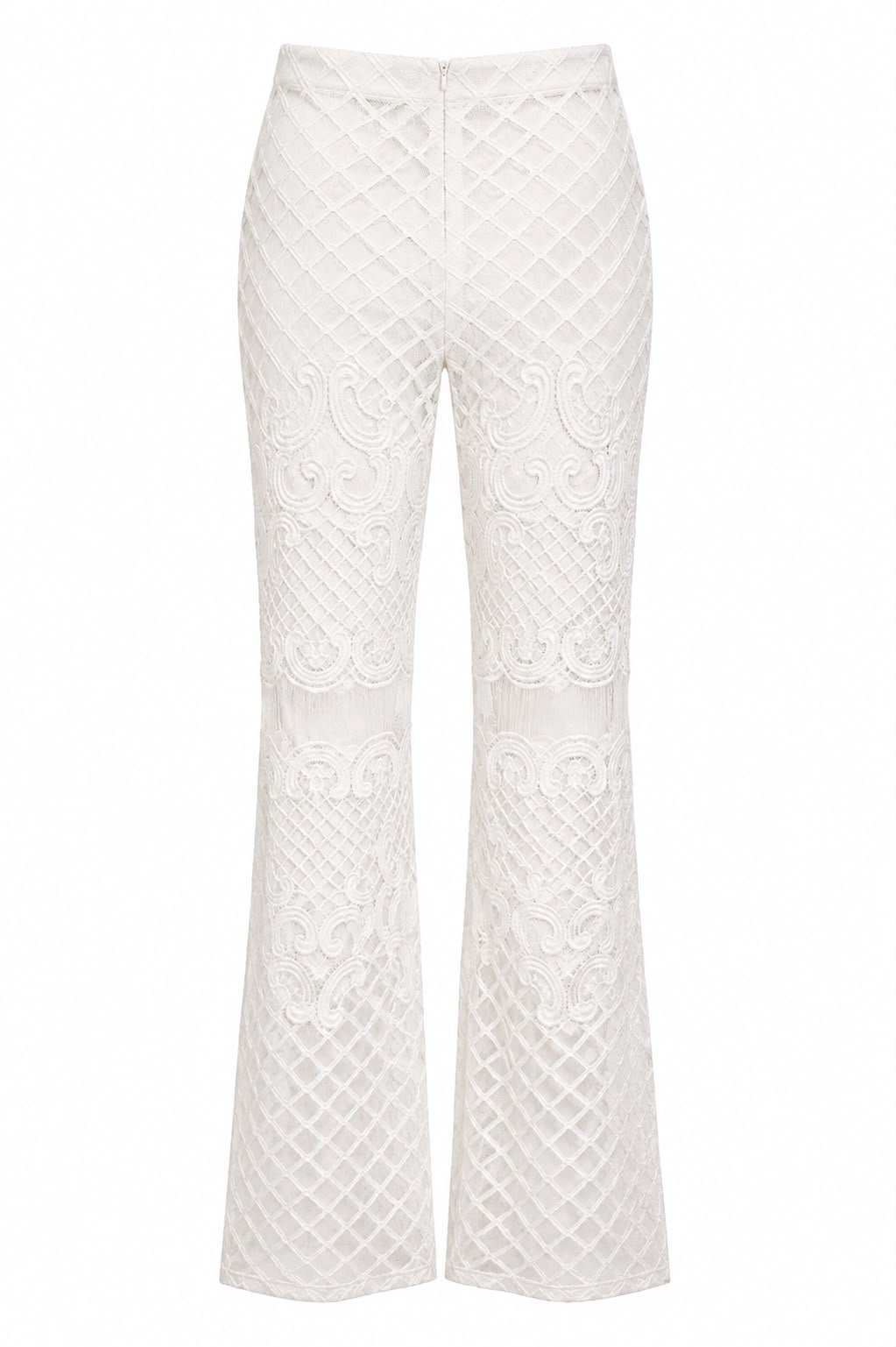 Calça Pantalona de Renda Splash