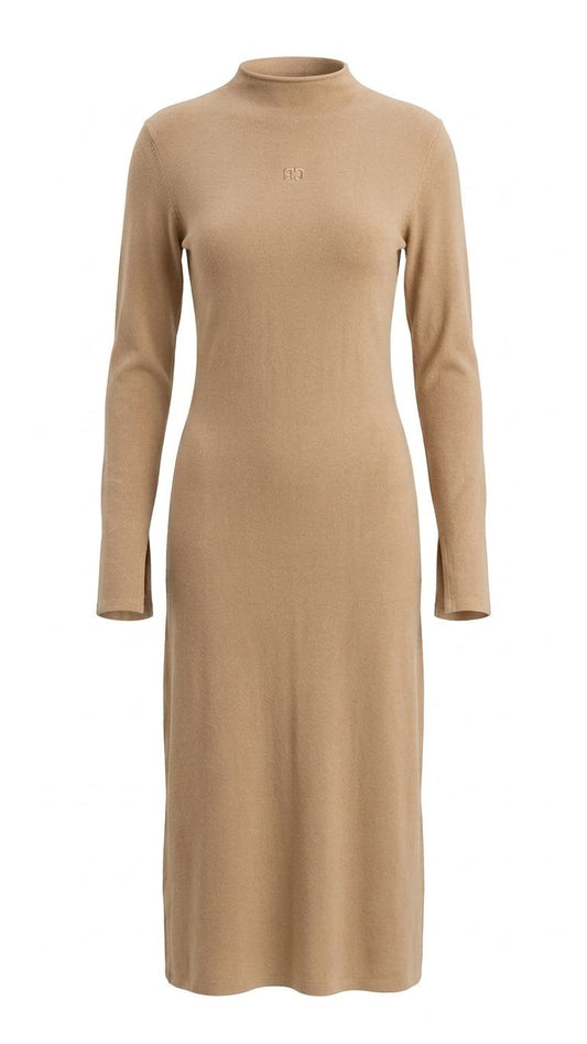 Vestido Malha Basic Aberturas