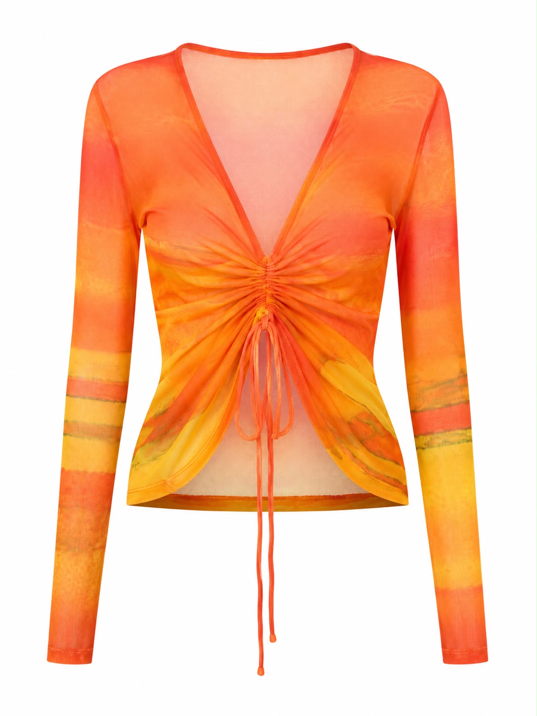 Blusa Manga Longa Solis Estampado