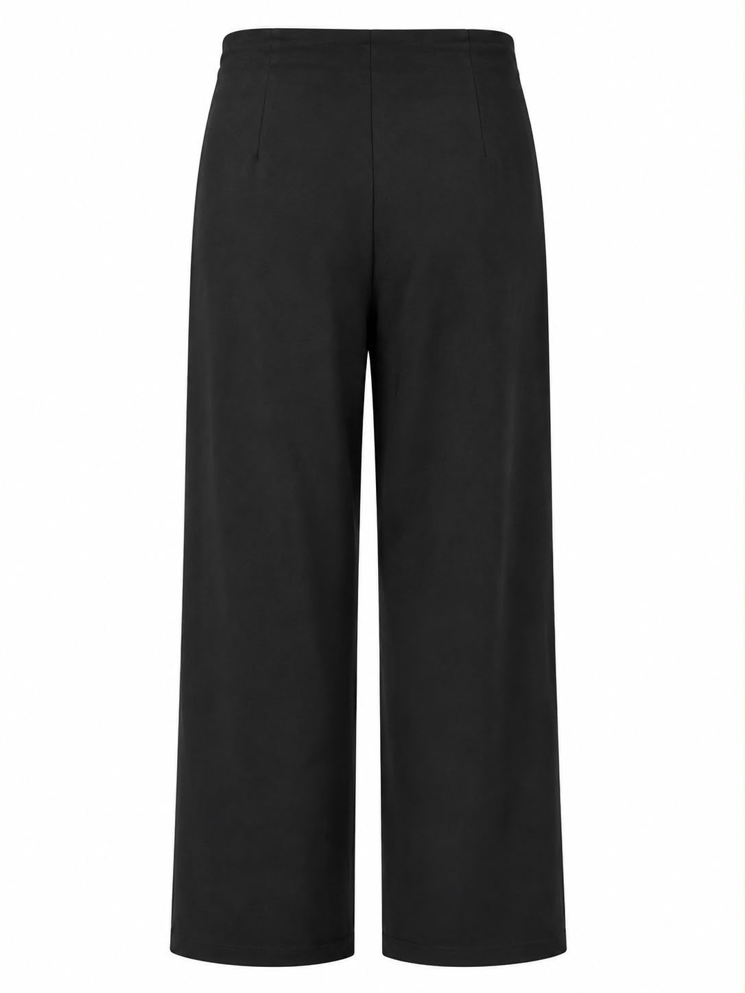 Calça Alfaiataria Midi com Tiras em Strass