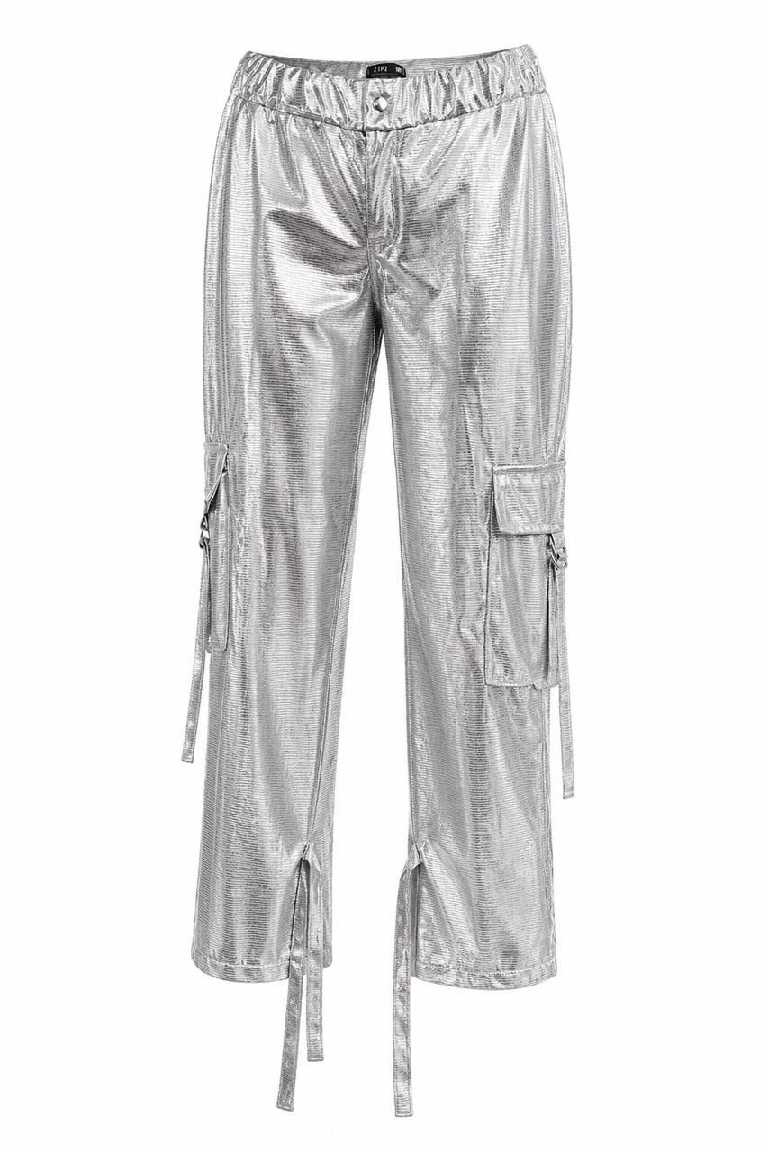 Calça Cargo New Age Metálica