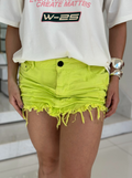 Short Jeans Florescente