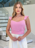 Cropped Heloísa Babado