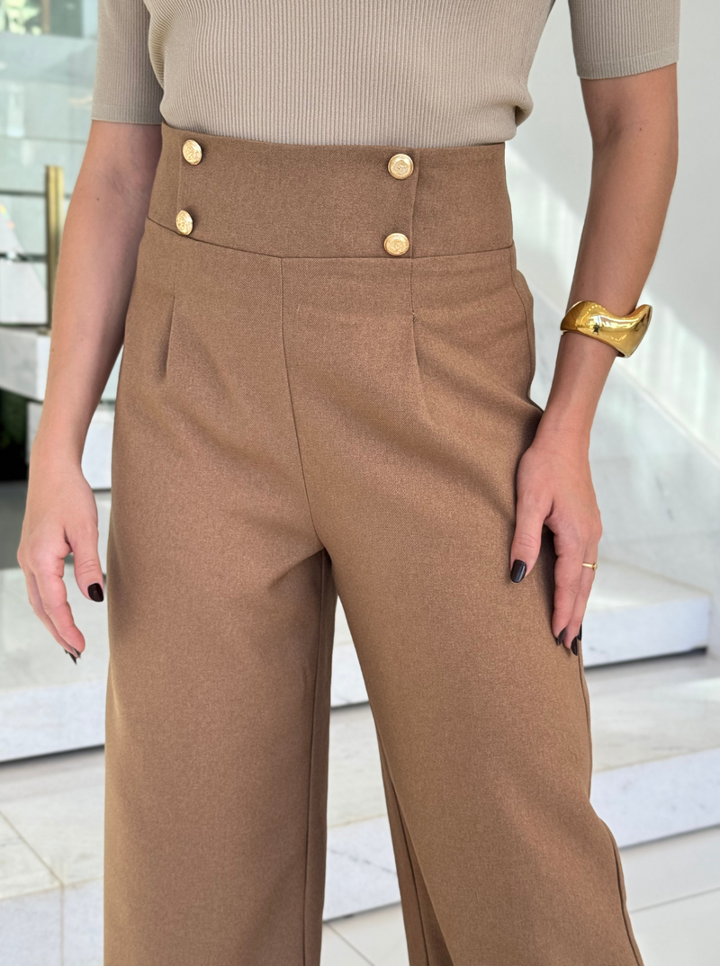 Calça Pantalona Novaes Botom