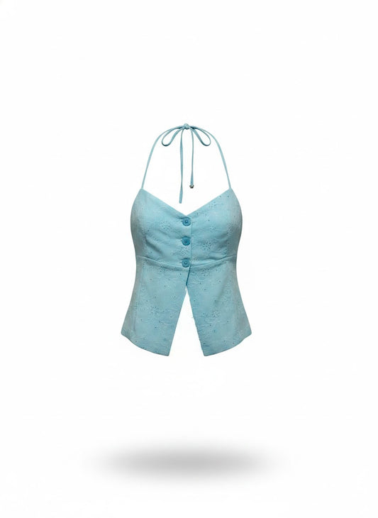 Blusas 3 Botões  Linho