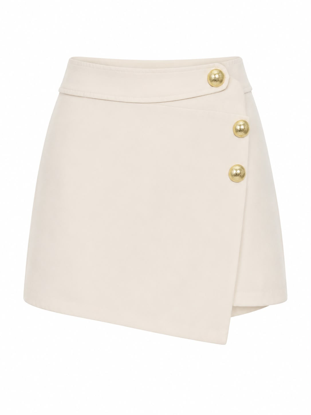 Short de Alfaiataria com Botão dourado