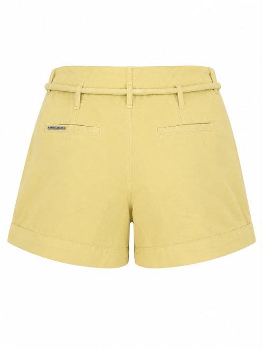 Short Sarja Clochard com Bordado em Cristais