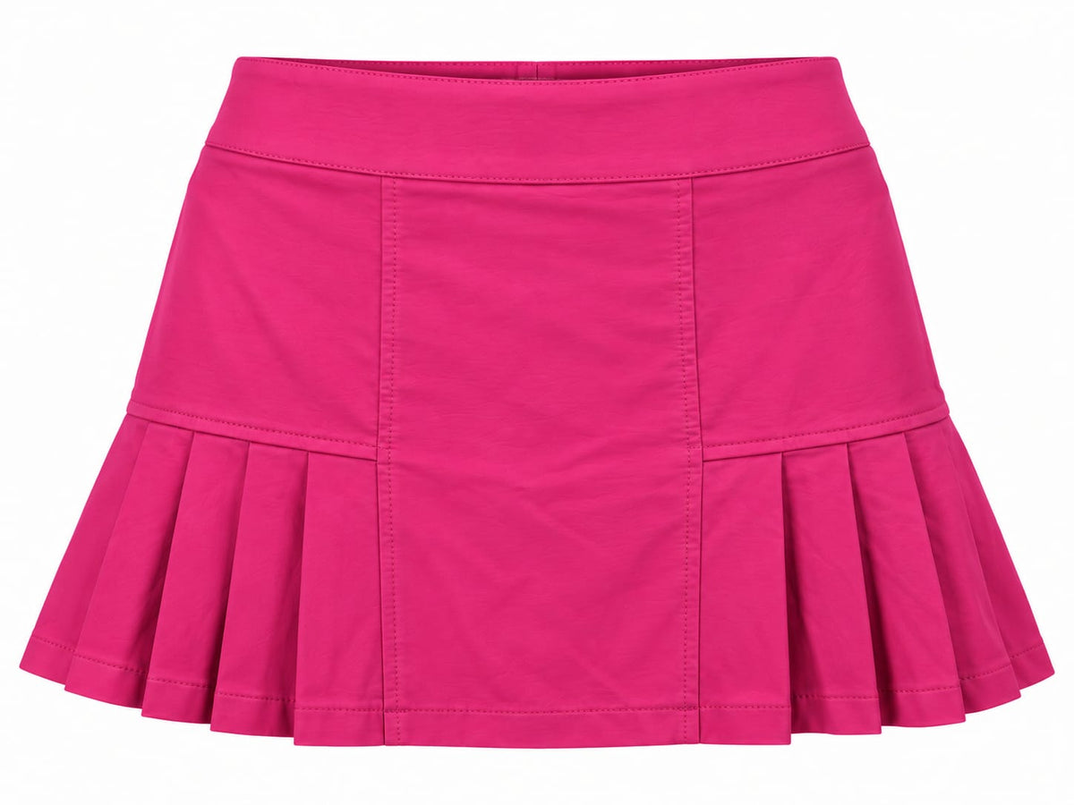 Mini Saia Couro
