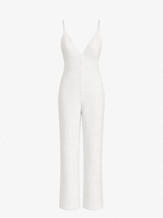 Macacão Viscose Jacquard