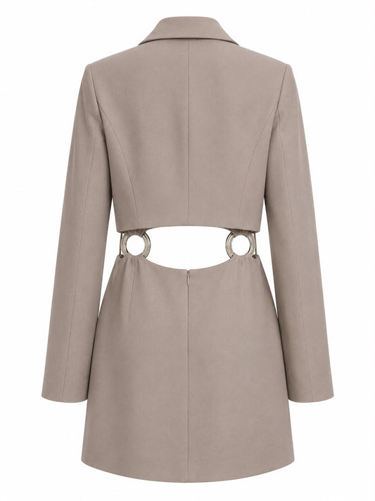 Blazer Dress Cut Out