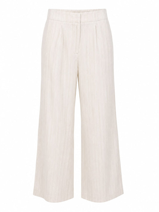 Calça Pantalona Riscas Lurex