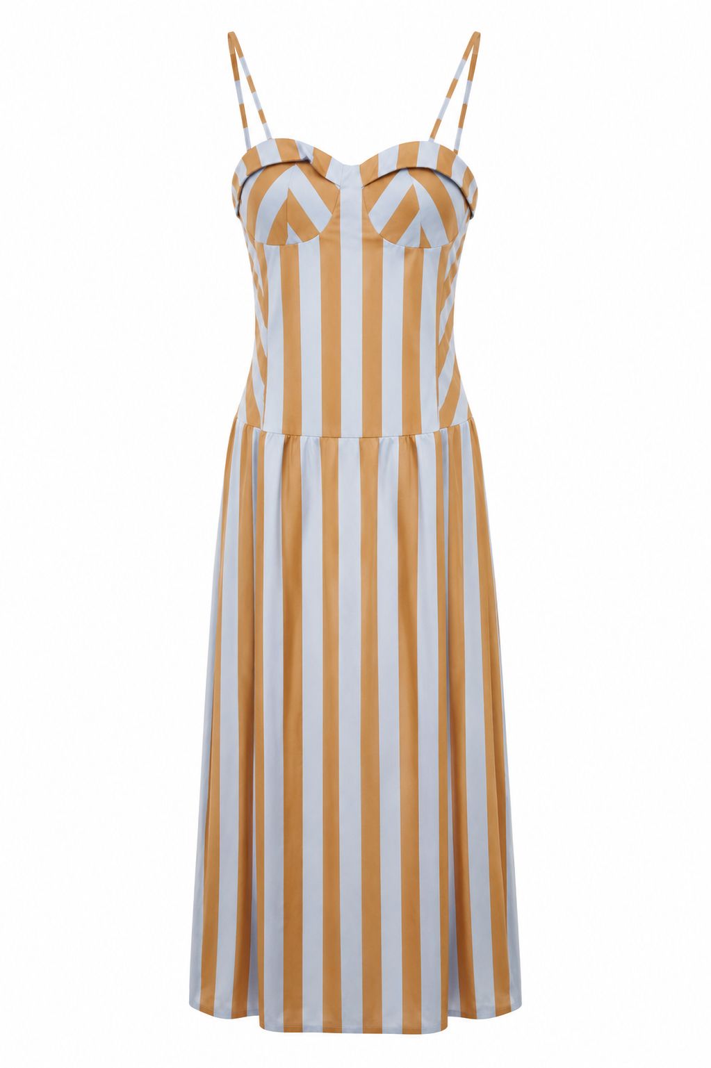 Vestido Listras Bicolor
