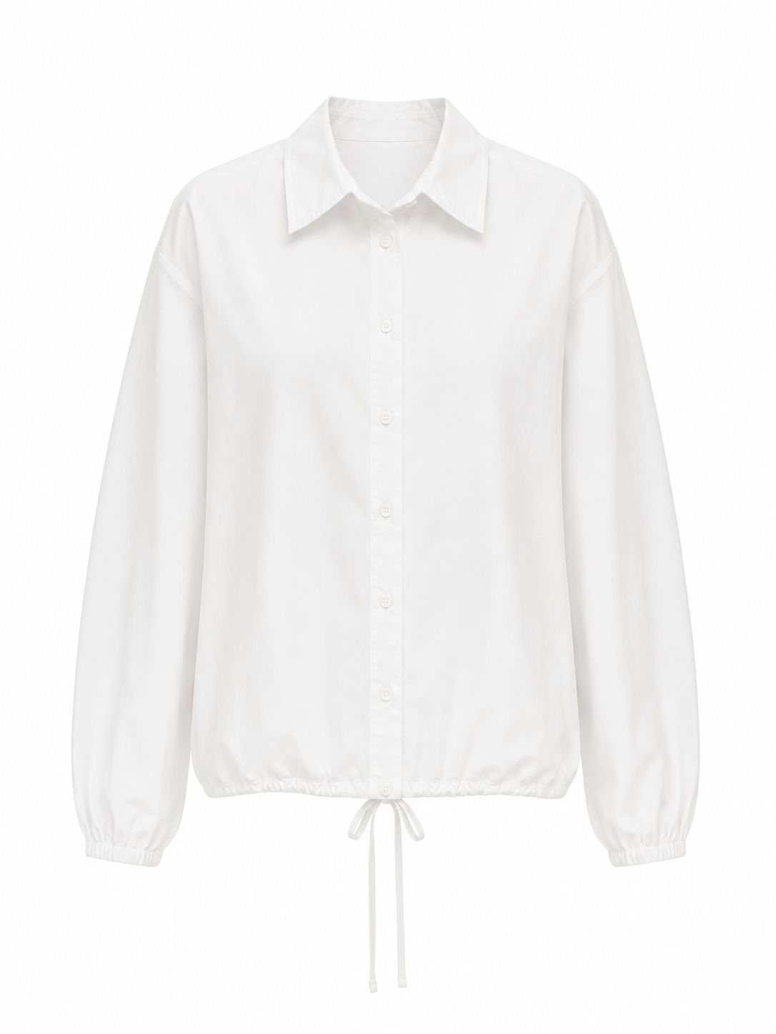 Camisa Manga Longa  Costa  Franzida