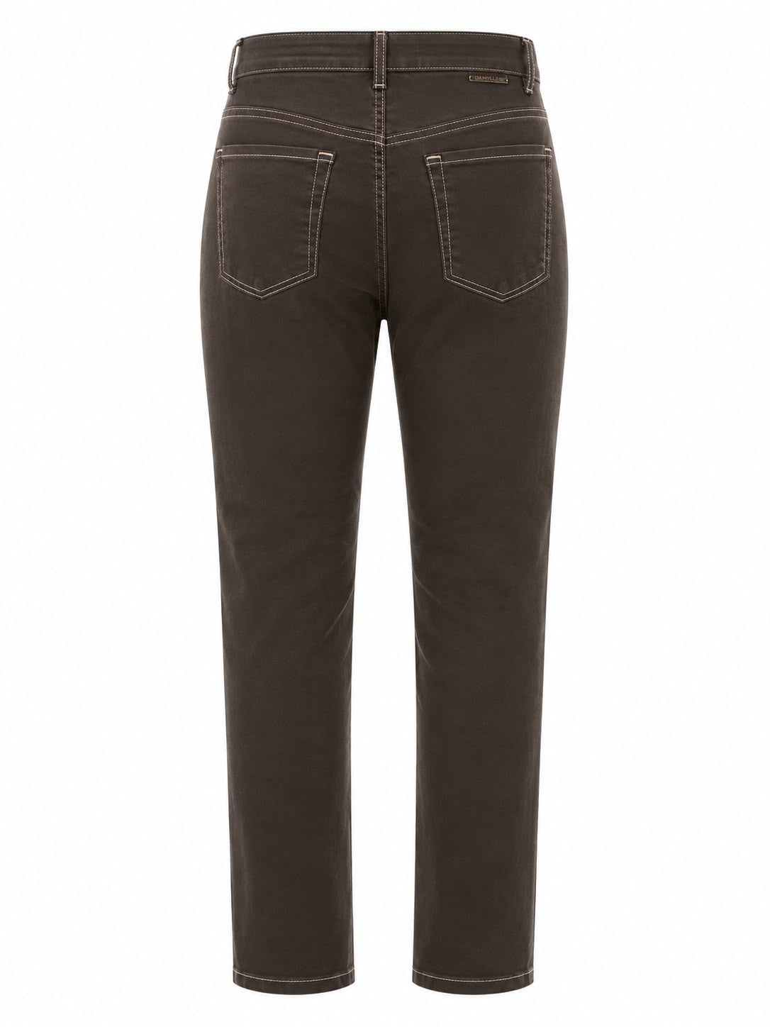 Calça Skinny com Pesponto Contraste